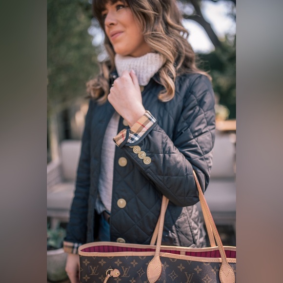 Street Style Frankby Burberry Jacket Burberry Frankby Quilted